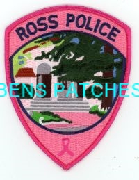 CALIFORNIA,ROSS POLICE BREAST CANCER AWARENESS 1